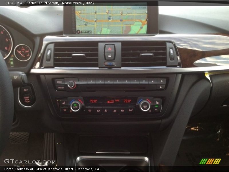 Alpine White / Black 2014 BMW 3 Series 328d Sedan