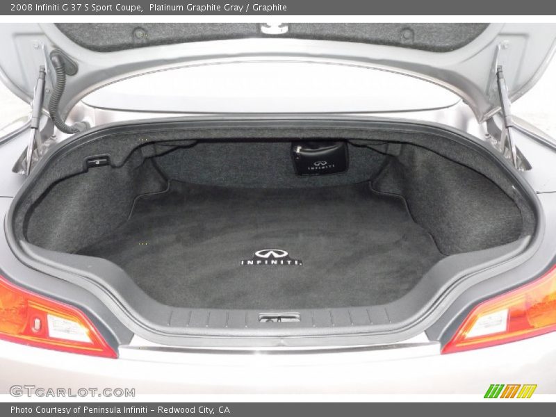 Platinum Graphite Gray / Graphite 2008 Infiniti G 37 S Sport Coupe