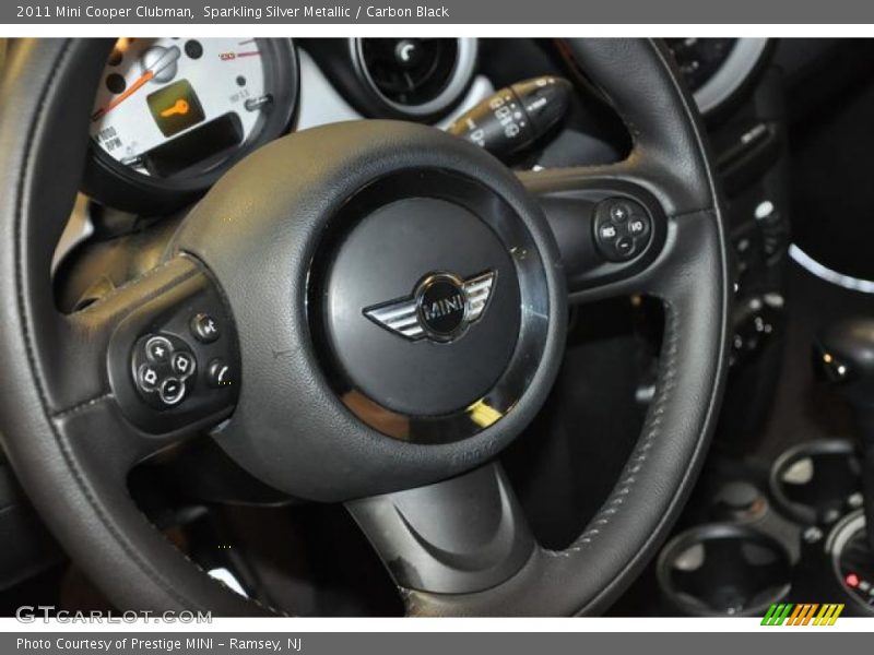 Sparkling Silver Metallic / Carbon Black 2011 Mini Cooper Clubman