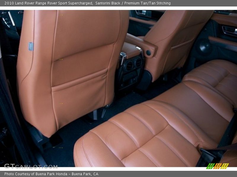 Santorini Black / Premium Tan/Tan Stitching 2010 Land Rover Range Rover Sport Supercharged
