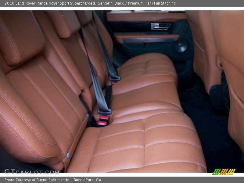 Santorini Black / Premium Tan/Tan Stitching 2010 Land Rover Range Rover Sport Supercharged