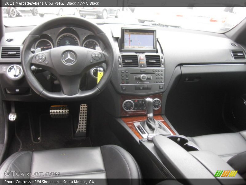 Dashboard of 2011 C 63 AMG