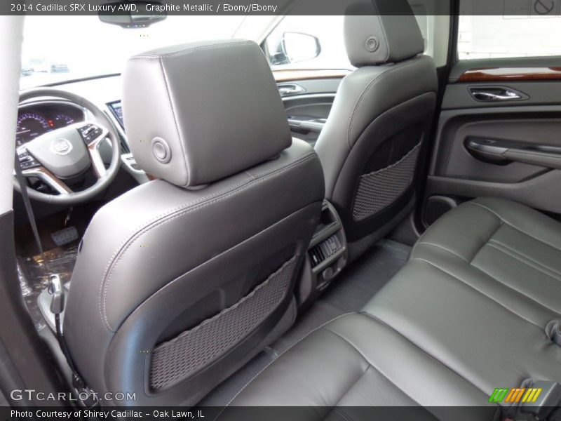 Graphite Metallic / Ebony/Ebony 2014 Cadillac SRX Luxury AWD