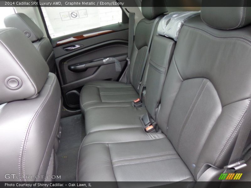 Graphite Metallic / Ebony/Ebony 2014 Cadillac SRX Luxury AWD