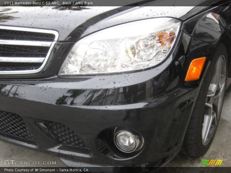 Black / AMG Black 2011 Mercedes-Benz C 63 AMG