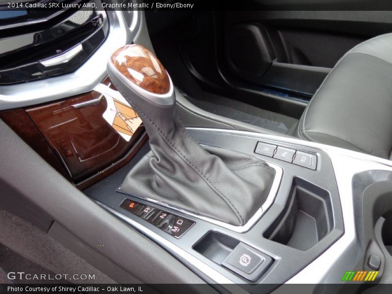 Graphite Metallic / Ebony/Ebony 2014 Cadillac SRX Luxury AWD