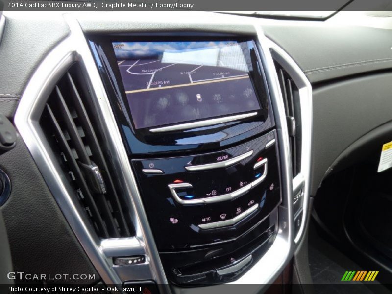 Graphite Metallic / Ebony/Ebony 2014 Cadillac SRX Luxury AWD
