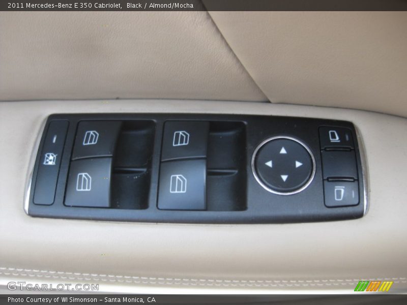 Black / Almond/Mocha 2011 Mercedes-Benz E 350 Cabriolet
