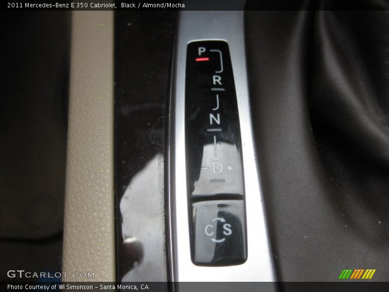 Black / Almond/Mocha 2011 Mercedes-Benz E 350 Cabriolet