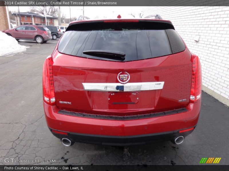 Crystal Red Tintcoat / Shale/Brownstone 2014 Cadillac SRX Luxury