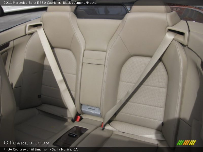 Black / Almond/Mocha 2011 Mercedes-Benz E 350 Cabriolet