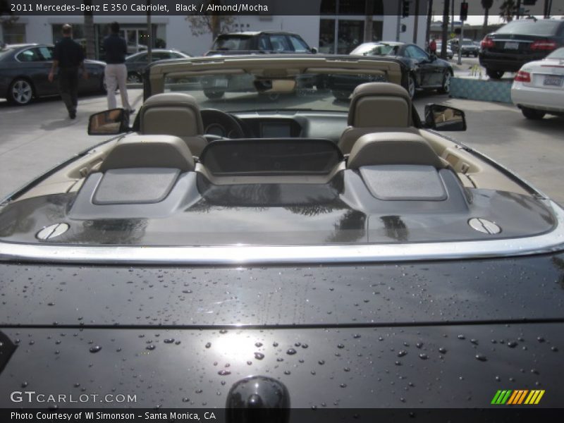 Black / Almond/Mocha 2011 Mercedes-Benz E 350 Cabriolet