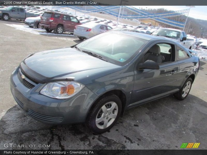 Blue Granite Metallic / Gray 2006 Chevrolet Cobalt LS Coupe