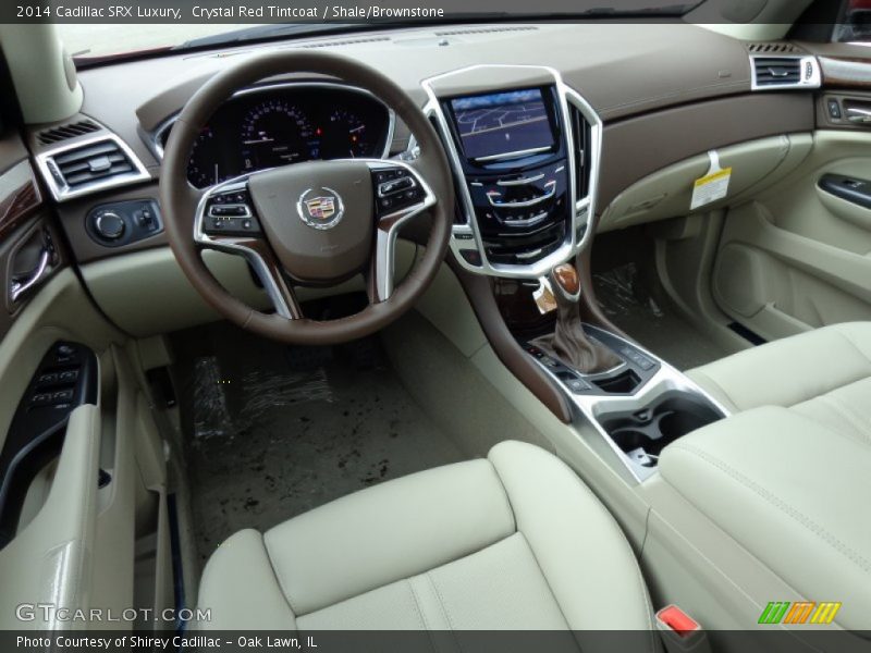 Crystal Red Tintcoat / Shale/Brownstone 2014 Cadillac SRX Luxury