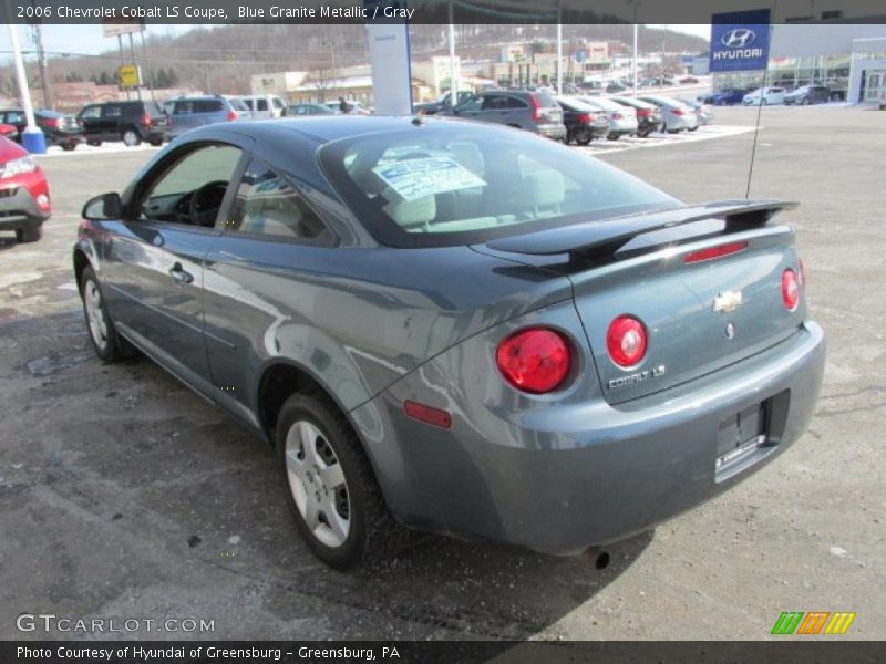 Blue Granite Metallic / Gray 2006 Chevrolet Cobalt LS Coupe