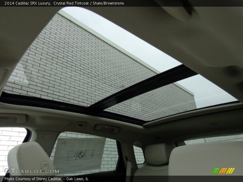 Crystal Red Tintcoat / Shale/Brownstone 2014 Cadillac SRX Luxury
