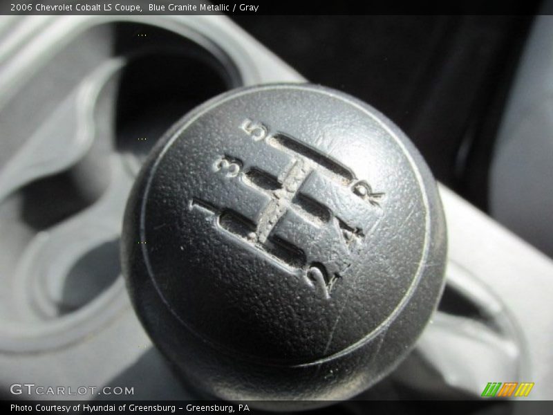 Blue Granite Metallic / Gray 2006 Chevrolet Cobalt LS Coupe