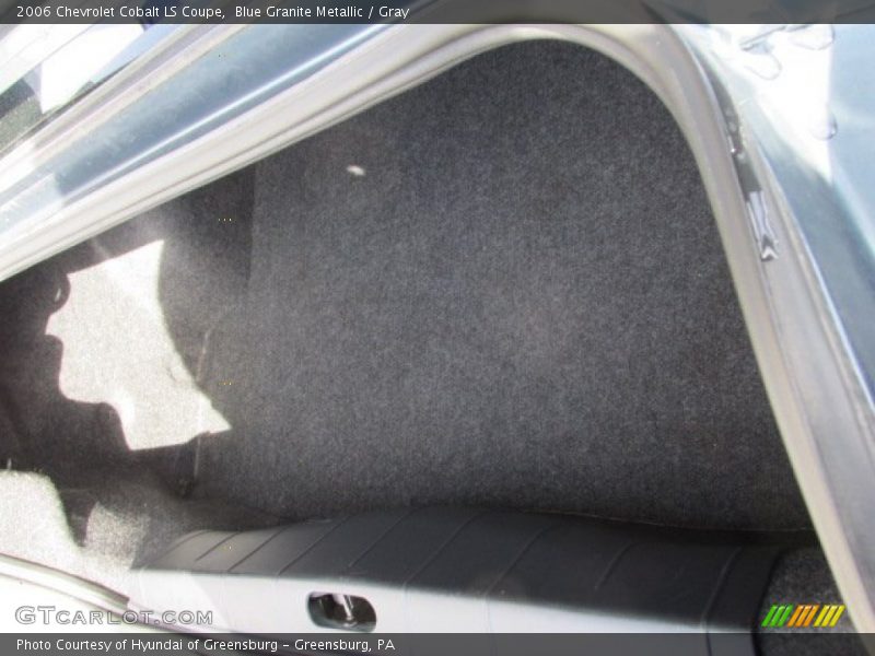 Blue Granite Metallic / Gray 2006 Chevrolet Cobalt LS Coupe