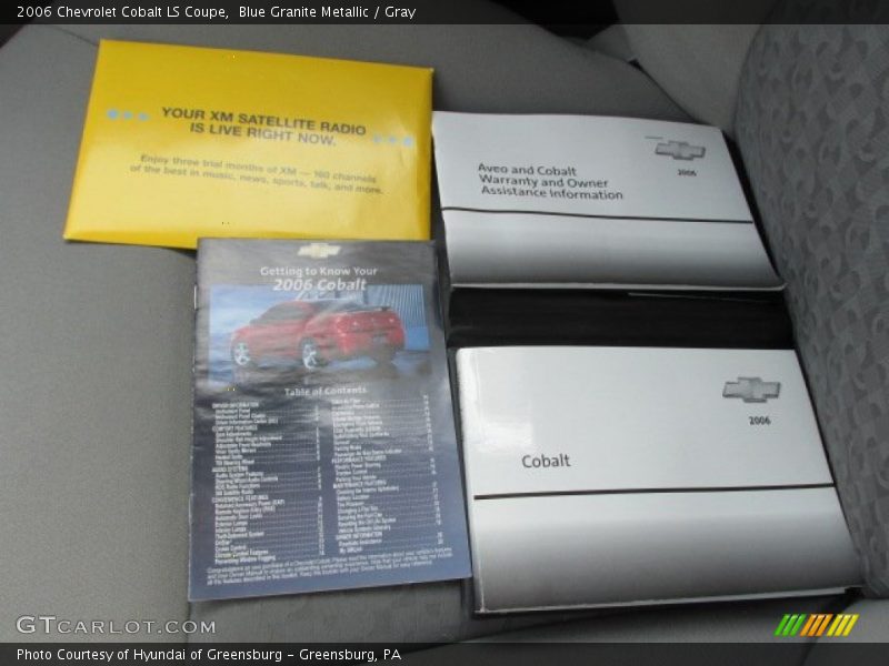 Blue Granite Metallic / Gray 2006 Chevrolet Cobalt LS Coupe