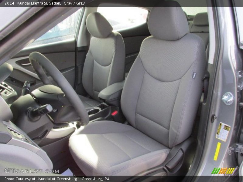 Gray / Gray 2014 Hyundai Elantra SE Sedan