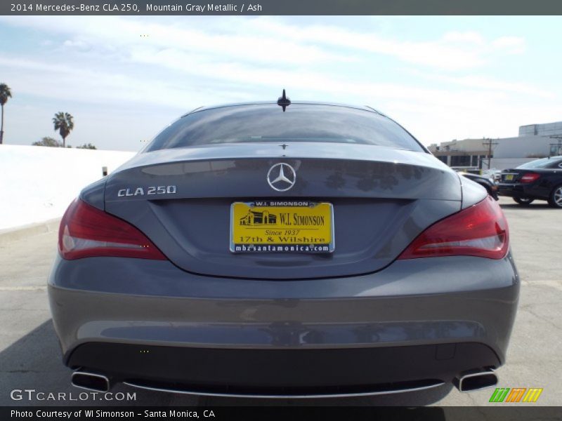 Mountain Gray Metallic / Ash 2014 Mercedes-Benz CLA 250