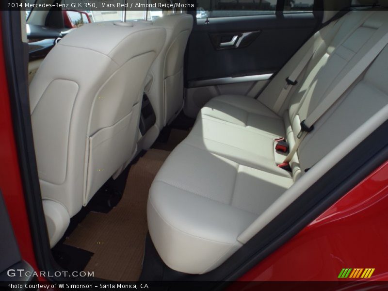 Mars Red / Almond Beige/Mocha 2014 Mercedes-Benz GLK 350