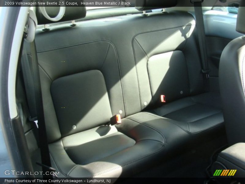 Heaven Blue Metallic / Black 2009 Volkswagen New Beetle 2.5 Coupe