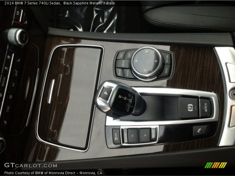 Black Sapphire Metallic / Black 2014 BMW 7 Series 740Li Sedan
