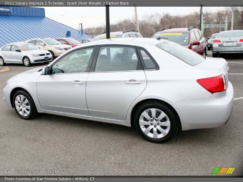 Spark Silver Metallic / Carbon Black 2011 Subaru Impreza 2.5i Sedan