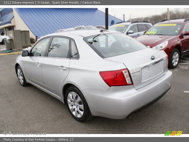 Spark Silver Metallic / Carbon Black 2011 Subaru Impreza 2.5i Sedan