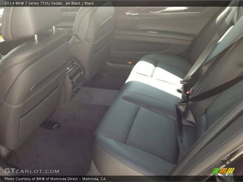 Jet Black / Black 2014 BMW 7 Series 750Li Sedan