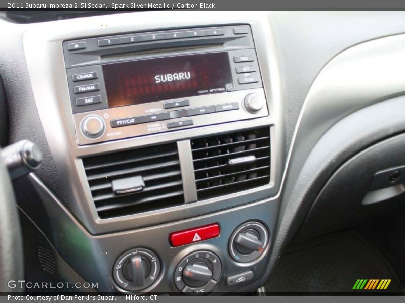 Spark Silver Metallic / Carbon Black 2011 Subaru Impreza 2.5i Sedan