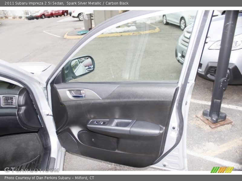 Spark Silver Metallic / Carbon Black 2011 Subaru Impreza 2.5i Sedan