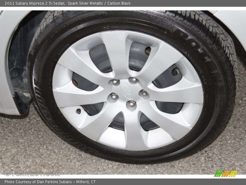 Spark Silver Metallic / Carbon Black 2011 Subaru Impreza 2.5i Sedan