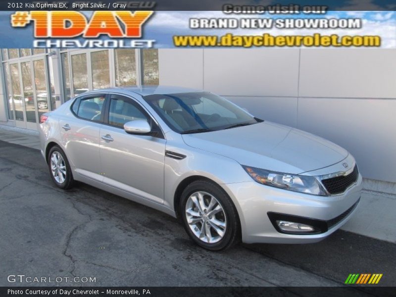 Bright Silver / Gray 2012 Kia Optima EX