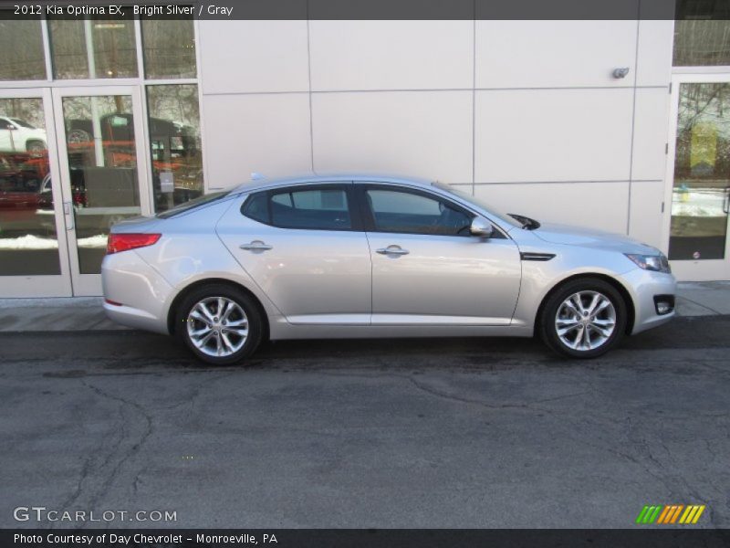 Bright Silver / Gray 2012 Kia Optima EX