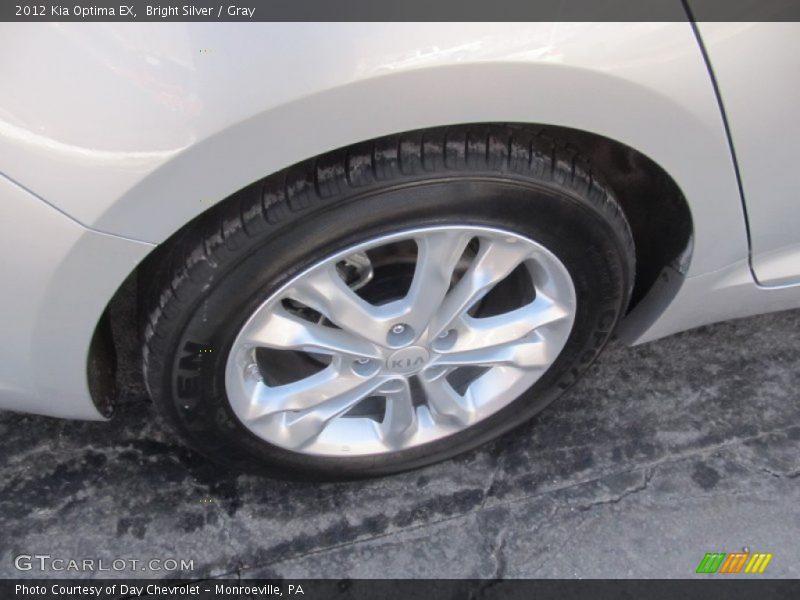 Bright Silver / Gray 2012 Kia Optima EX