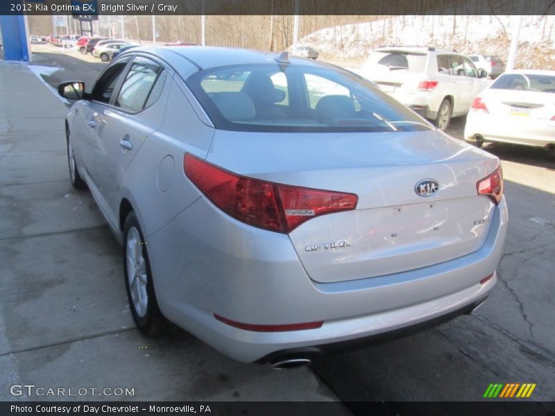 Bright Silver / Gray 2012 Kia Optima EX