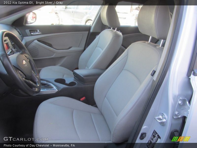 Bright Silver / Gray 2012 Kia Optima EX