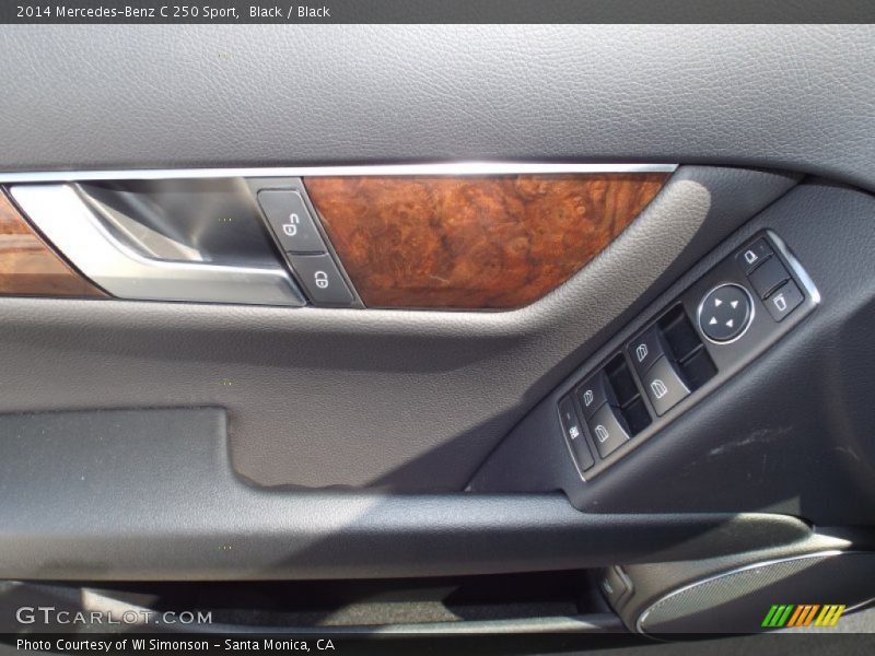 Black / Black 2014 Mercedes-Benz C 250 Sport