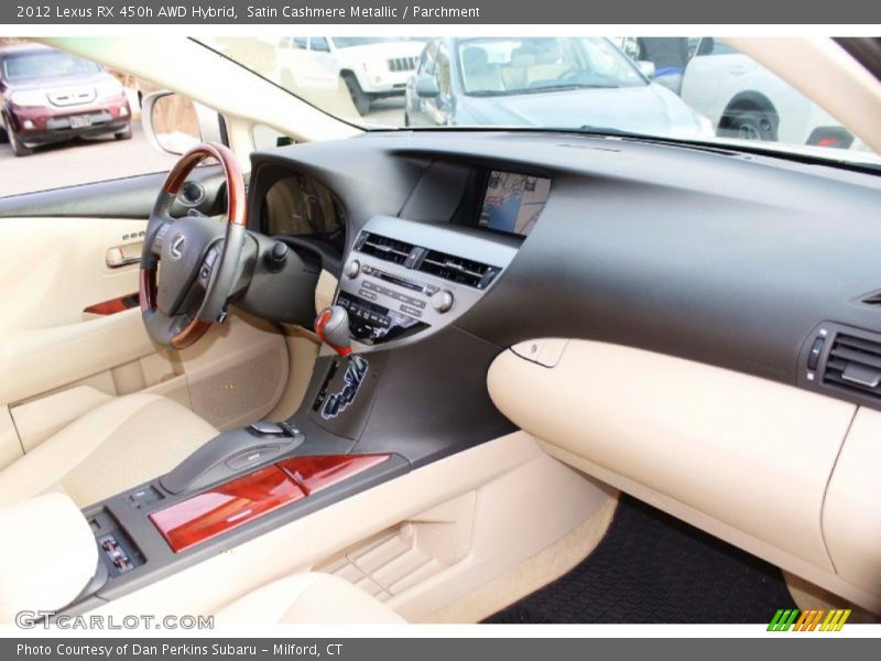 Satin Cashmere Metallic / Parchment 2012 Lexus RX 450h AWD Hybrid