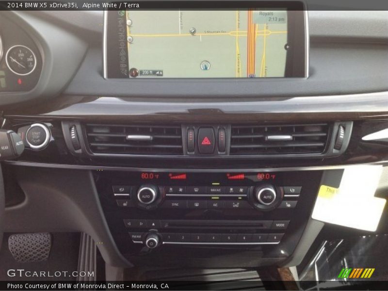 Alpine White / Terra 2014 BMW X5 xDrive35i