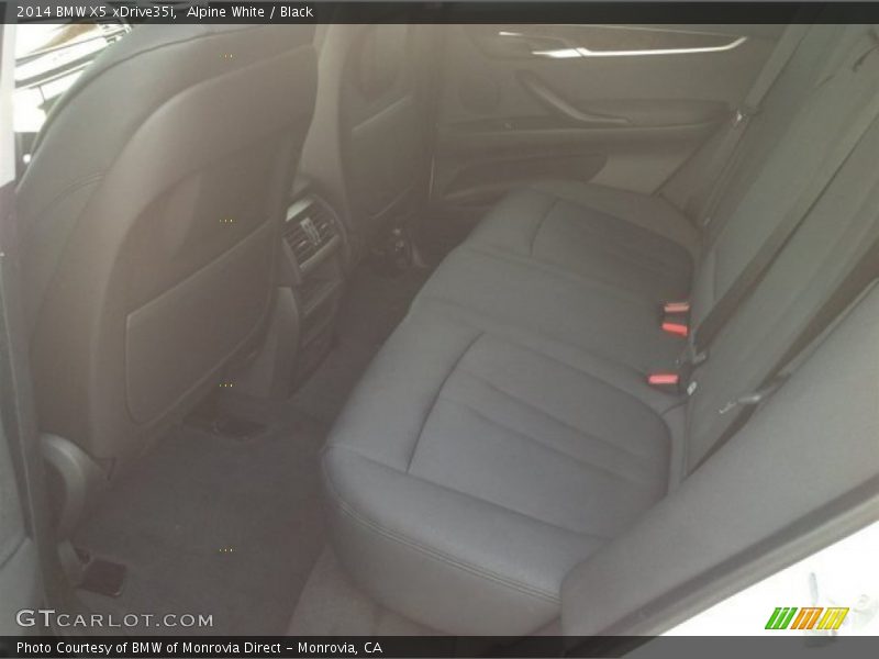 Alpine White / Black 2014 BMW X5 xDrive35i
