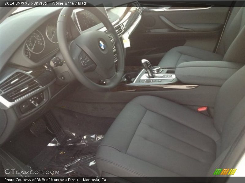Alpine White / Black 2014 BMW X5 xDrive35i