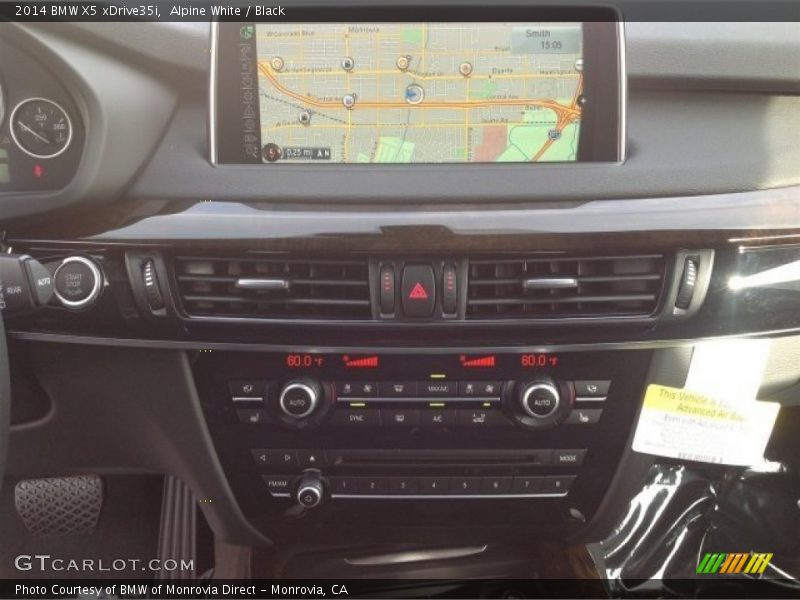 Alpine White / Black 2014 BMW X5 xDrive35i