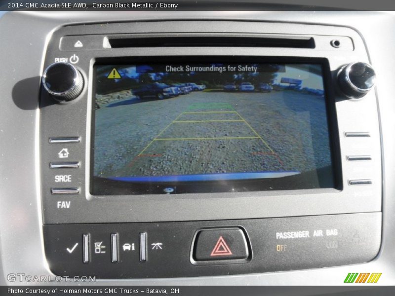 Carbon Black Metallic / Ebony 2014 GMC Acadia SLE AWD