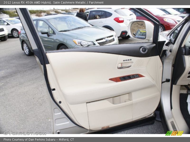 Satin Cashmere Metallic / Parchment 2012 Lexus RX 450h AWD Hybrid