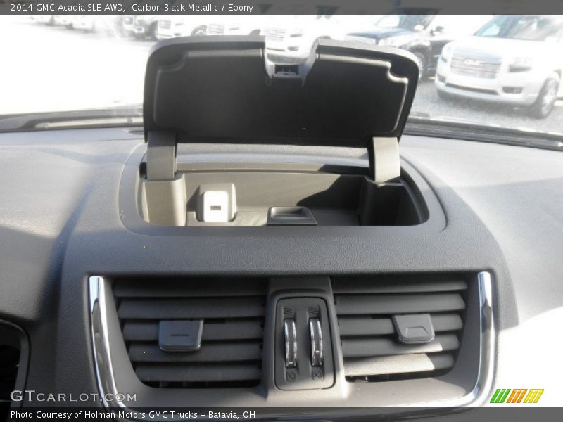 Carbon Black Metallic / Ebony 2014 GMC Acadia SLE AWD