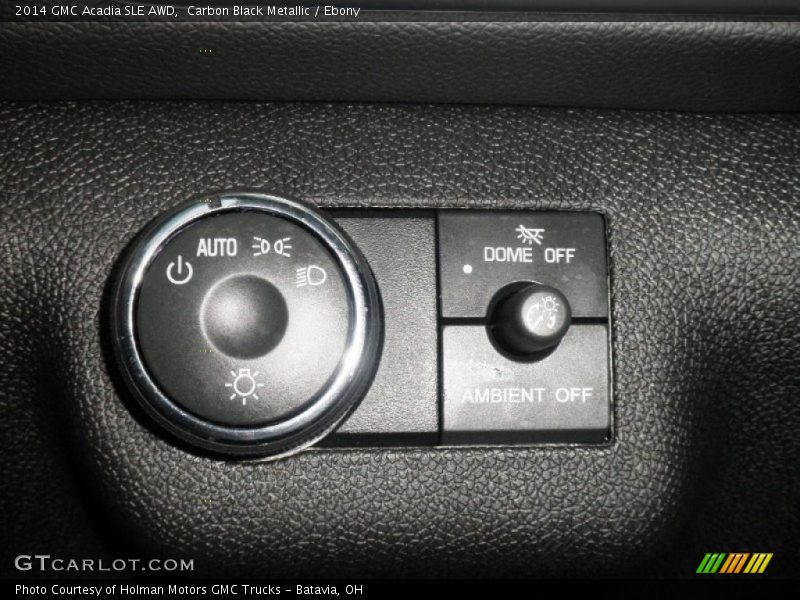 Carbon Black Metallic / Ebony 2014 GMC Acadia SLE AWD