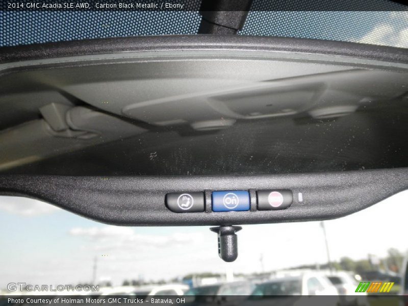 Carbon Black Metallic / Ebony 2014 GMC Acadia SLE AWD